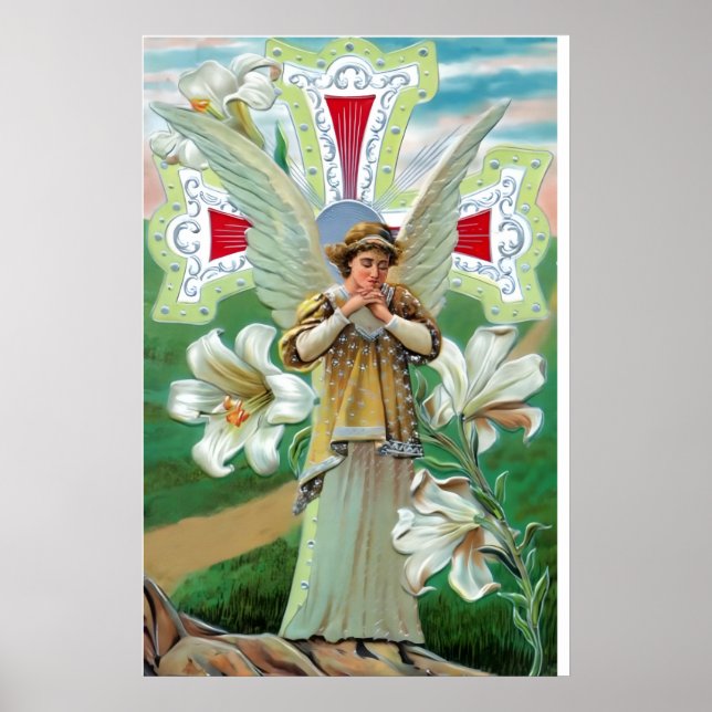 Engel betend poster (Vorne)