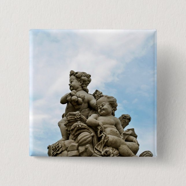 Engel Button (Vorderseite)