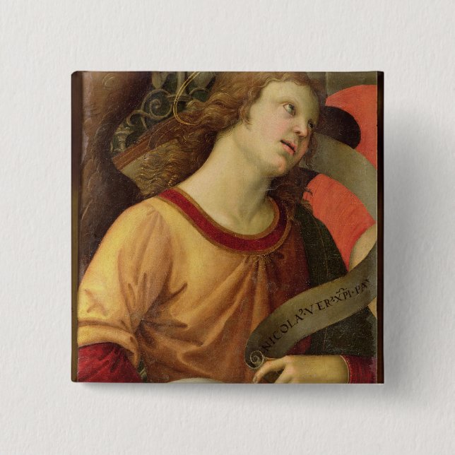 Engel Button (Vorderseite)