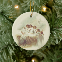 Engel Christi Keramik Ornament