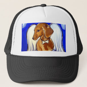 Engel-Dachshund Truckerkappe