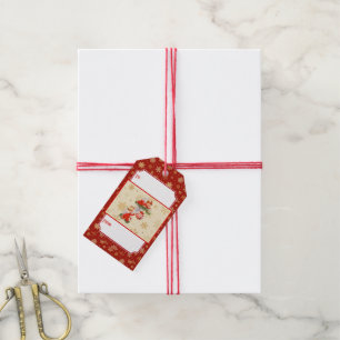 Engel dekorieren den Christbaum Geschenkanhänger