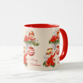Engel dekorieren die Weihnachtsbaum-Tasse Tasse