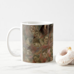 Engel, der den Seelen in der Hölle zuflüstert von  Kaffeetasse