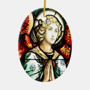 Engel der Gott-Verzierung Keramikornament