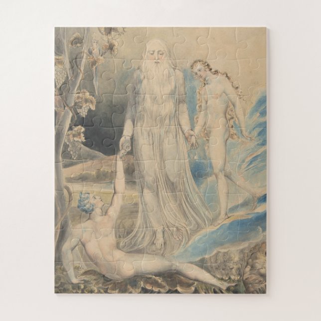 Engel der göttlichen Anwesenheit, die Adam Eve (Vertikal)