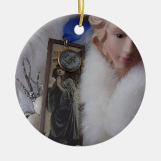 Engel der Hoffnungs-Verzierung Keramik Ornament