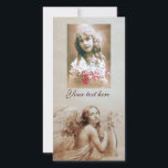 ENGEL, DER LYRA ÜBER DEN WOLKEN SPIELT<br><div class="desc">Elegante,  künstlerische und klassische Entwurfs-Aquarellmalerei im weißen Sepia,  braune Farben Re--arbeitte italienischen schönen Kunst von der des 18. Jahrhunderts aus</div>