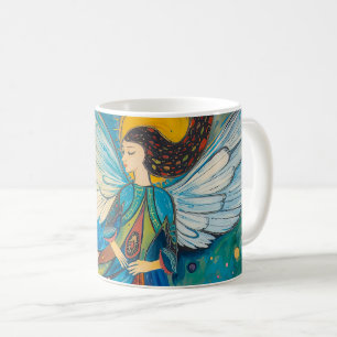 Engel der Sterne Kaffeetasse