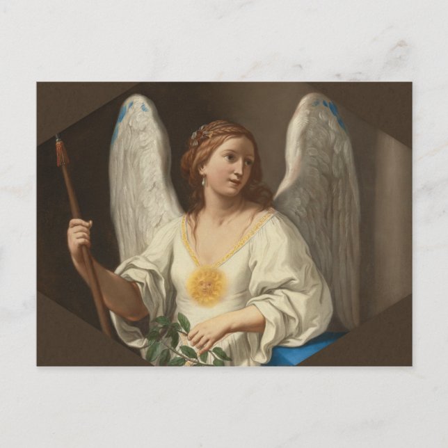 Engel der Tugend CC0881 Elisabetta Sirani Postkarte (Vorderseite)