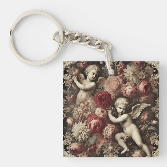 Engel der Zwietracht - Gotisches Barock Schlüsselanhänger (Vorderseite)