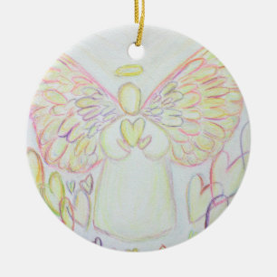 Engel des Hearts Holiday Pendant Ornament