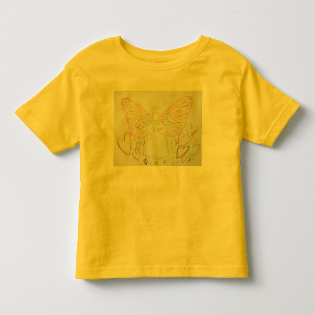 Engel des Herzens T - Shirt der Custom Art (Vorderseite)