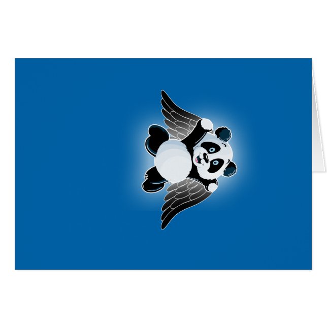 Engel des kleinen Pandas (Vorderseite (Horizontal))