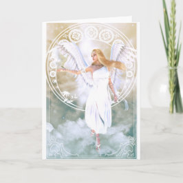 Engel des Lichts Feiertagskarte