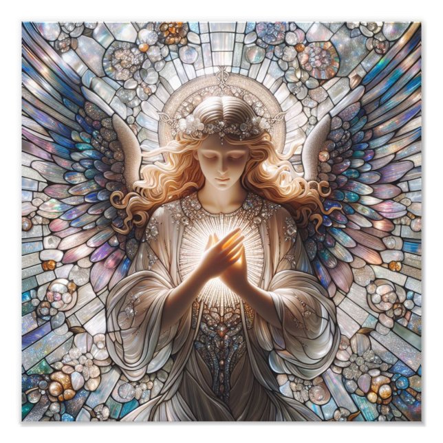 Engel des Lichts Fotodruck (Vorne)