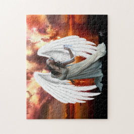 Engel des Qualpuzzlespiels