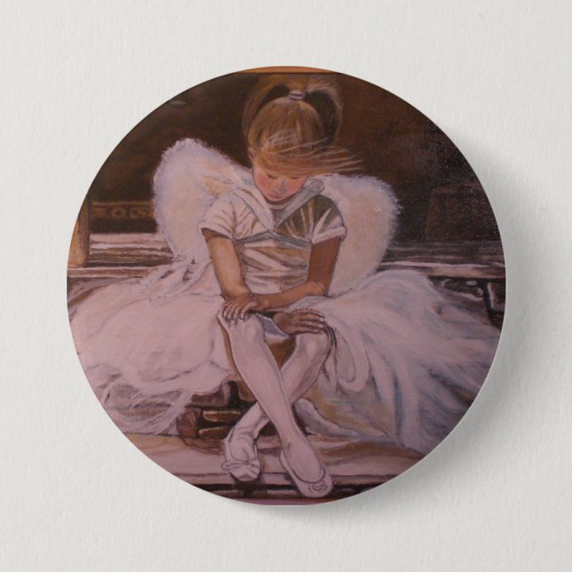 Engel des Tanzes Button (Vorderseite)