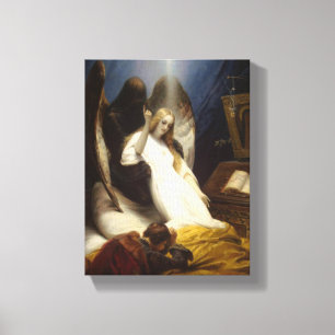 Engel des Todes (Gehe zum Himmel) (Horace Vernet) Leinwanddruck