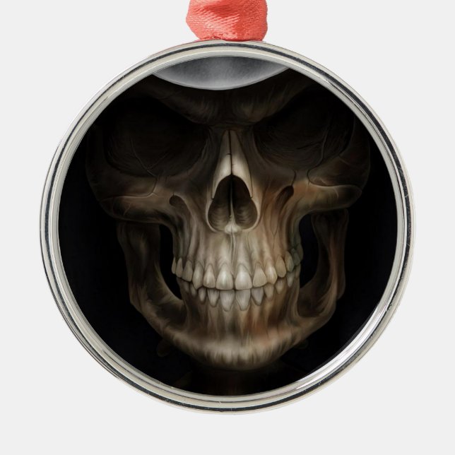 Engel des Todes Silbernes Ornament (Vorne)