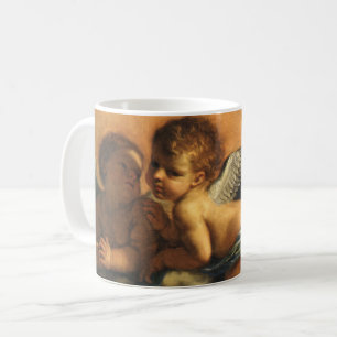 Engel Detail, Schutzpatrone von Modena von Guercin Kaffeetasse