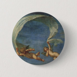 Engel Detail von Adonis, geführt von Cupids von Al Button