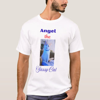 Engel die freche Katze T-Shirt