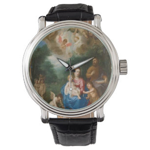 Engel, die Geschenke anbieten Armbanduhr
