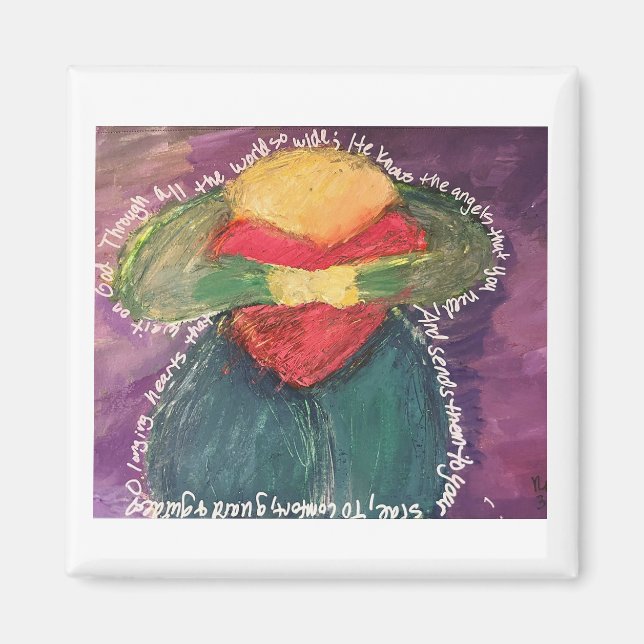 Engel, die Sie brauchen Magnet (Vorne)