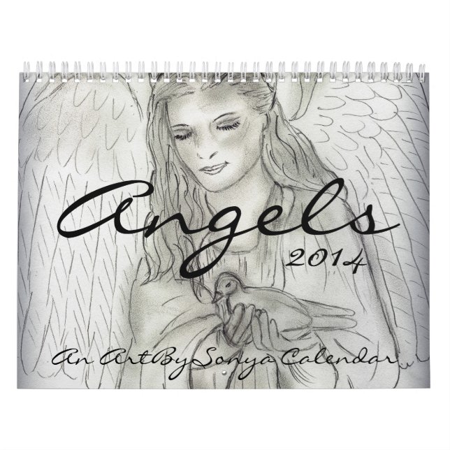 Engel - ein ArtBySonya 2014 Kalender (Titelbild)