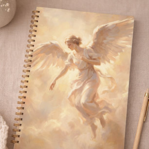 Engel-elegantes spirituelles Schreibjournal Notizbuch