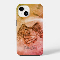 Engel Eros in Liebe , ich liebe dich