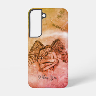 Engel Eros in Liebe , ich liebe dich Samsung Galaxy Hülle
