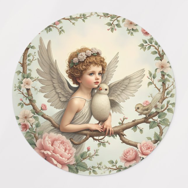 Engel Etiketten (Design 2)