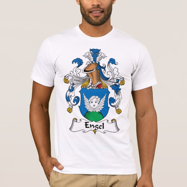 Engel Familienwappen T-Shirt (Vorderseite)