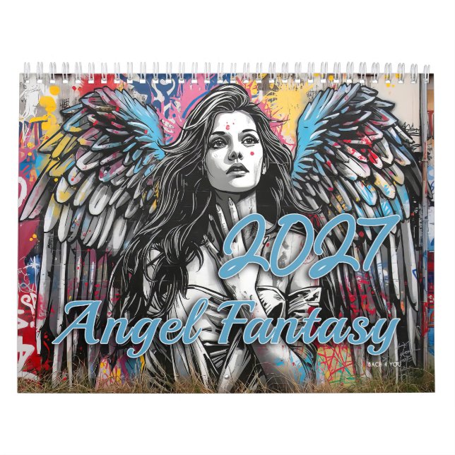 Engel Fantasy 2027 Kalender (Titelbild)