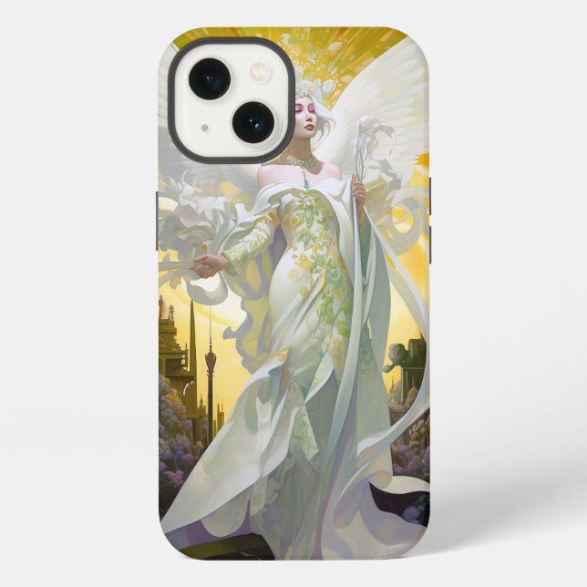 Engel Fantasy Art iPhone Hülle (Rückseite)