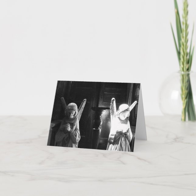 Engel Feiertagskarte (Vorderseite)