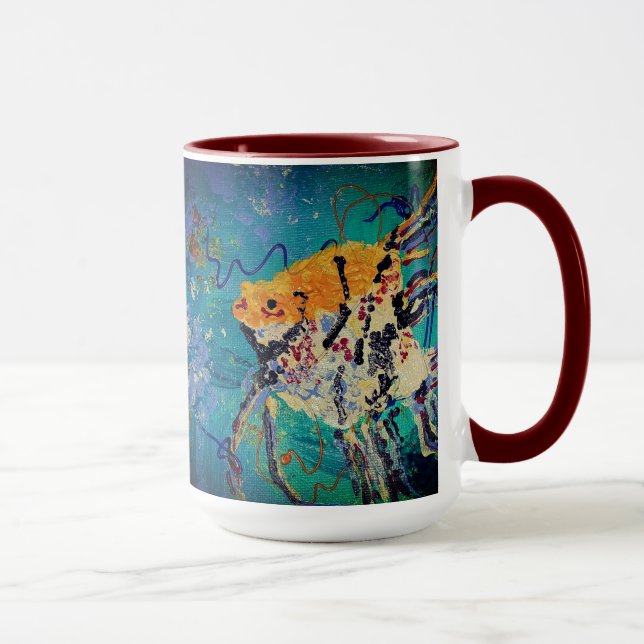 Engel Fisch Tasse (Rechts)