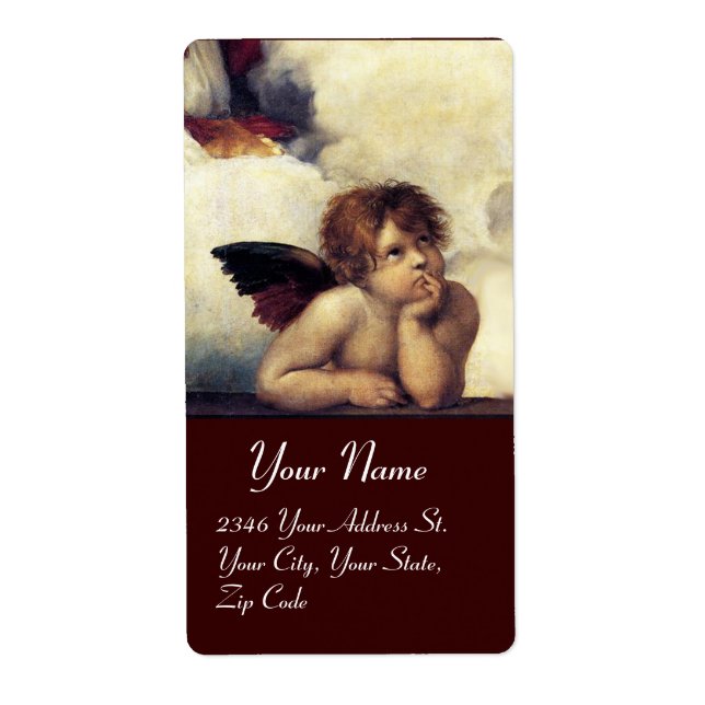 ENGEL / Geflügelter Cherub (Vorne)