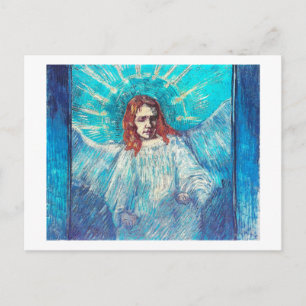 Engel-Halbfigur (nach Rembrandt) Van Gogh Fein Postkarte