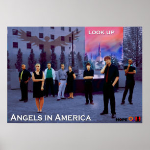 Engel im America Limited-Ausgaben-Plakat Poster