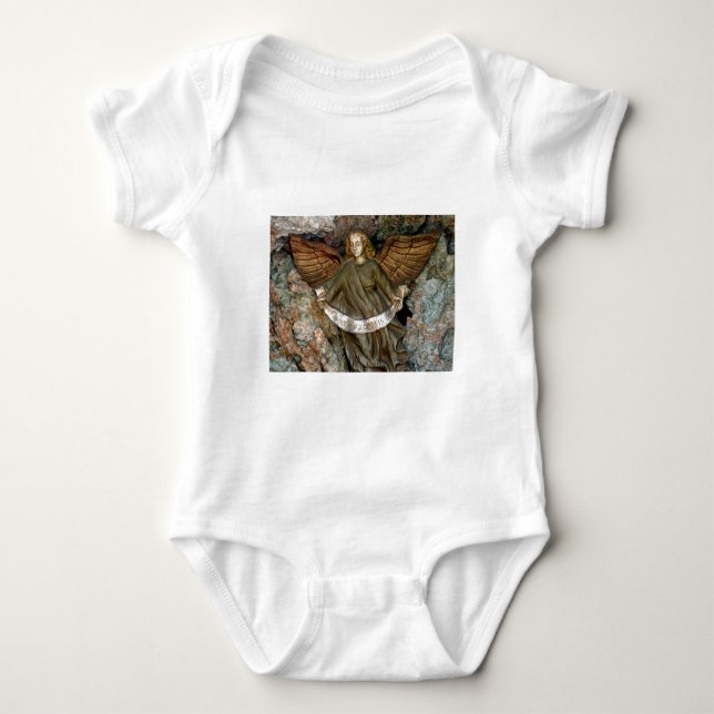 Engel im Grotto Baby Strampler (Vorderseite)