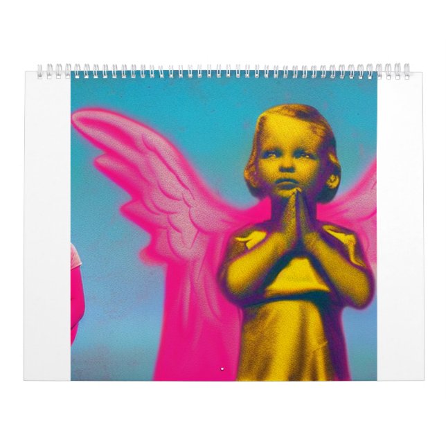 Engel in Art. 2023 Kalender (Titelbild)