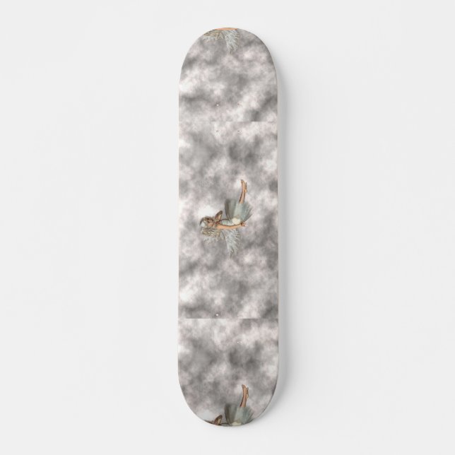 Engel in den Wolken Skateboard (Vorne)