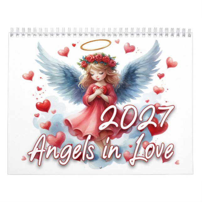 Engel in Liebe 2027 Kalender (Titelbild)