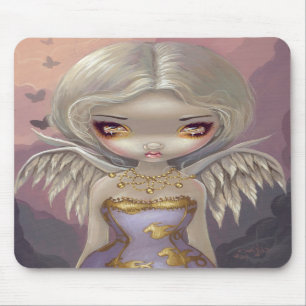"Engel in lila" Mousepad