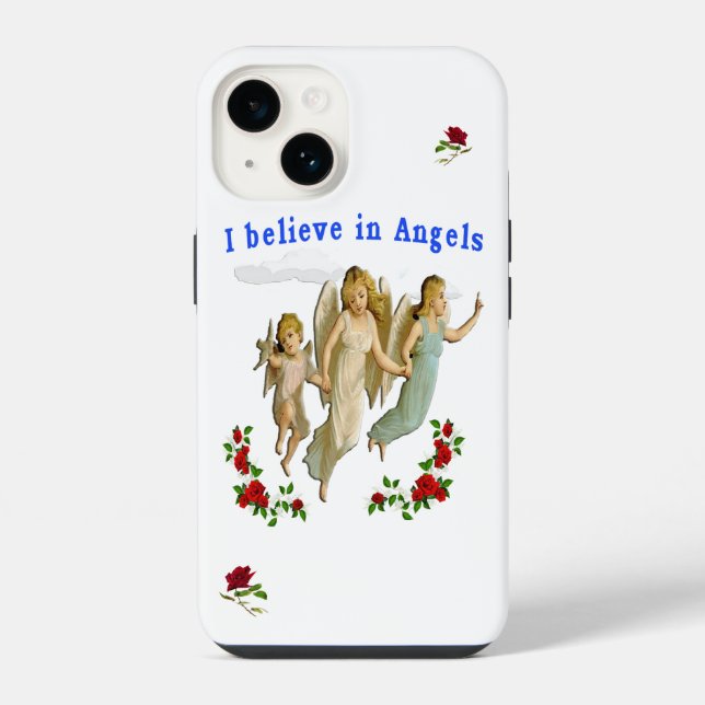 Engel iPhone 14 Hülle (Rückseite)