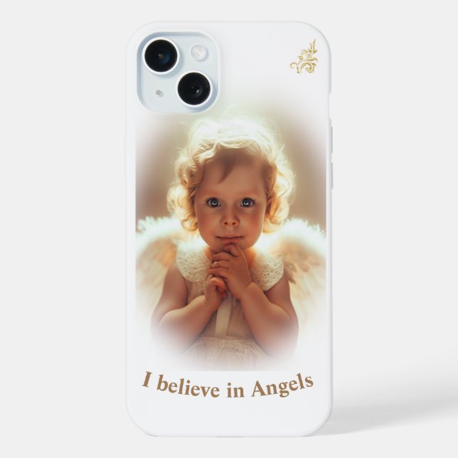 Engel iPhone 15 Plus Hülle (Rückseite)
