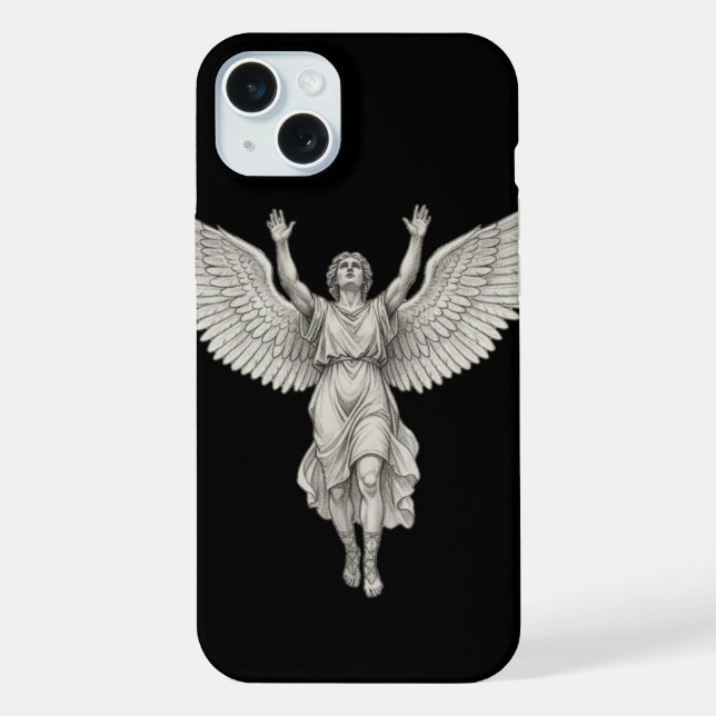 Engel iPhone 15 Plus Hülle (Rückseite)